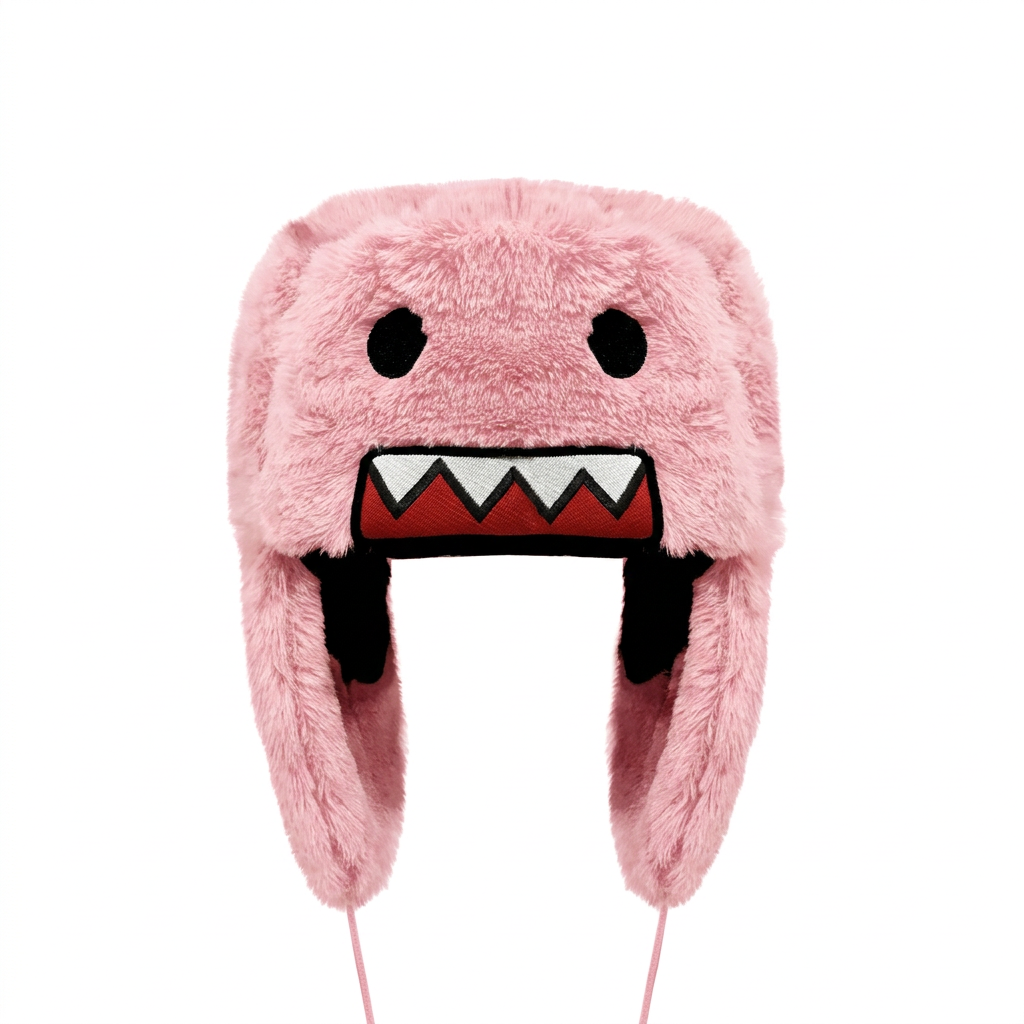 Tuftooth™ Y2K Fuzzy Ushanka/Trapper Hat